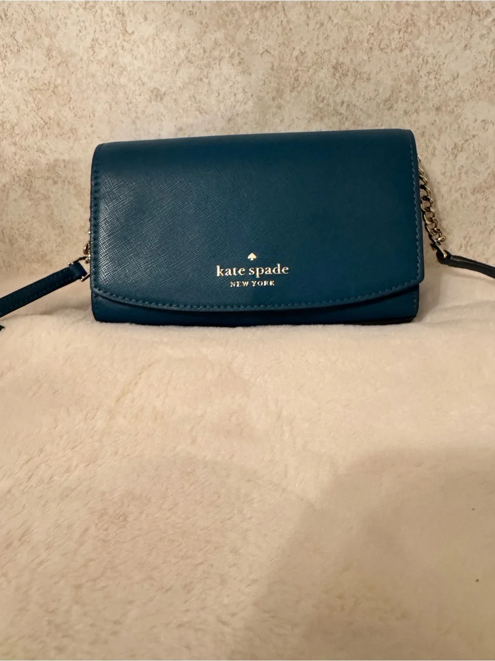 Kate Spade Staci Teal Crossbody Bag NWOT